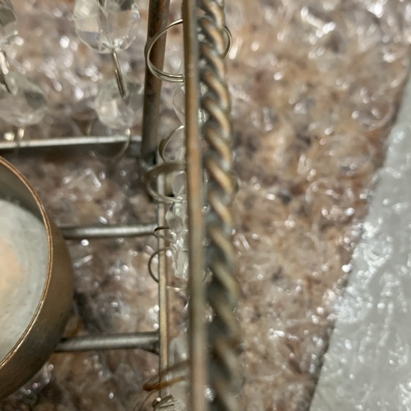 NWT Metal and Jewelled Candle/Tealight Holder - Picture 9 of 13